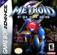 Metroid Fusion GameBoy Advance  box art